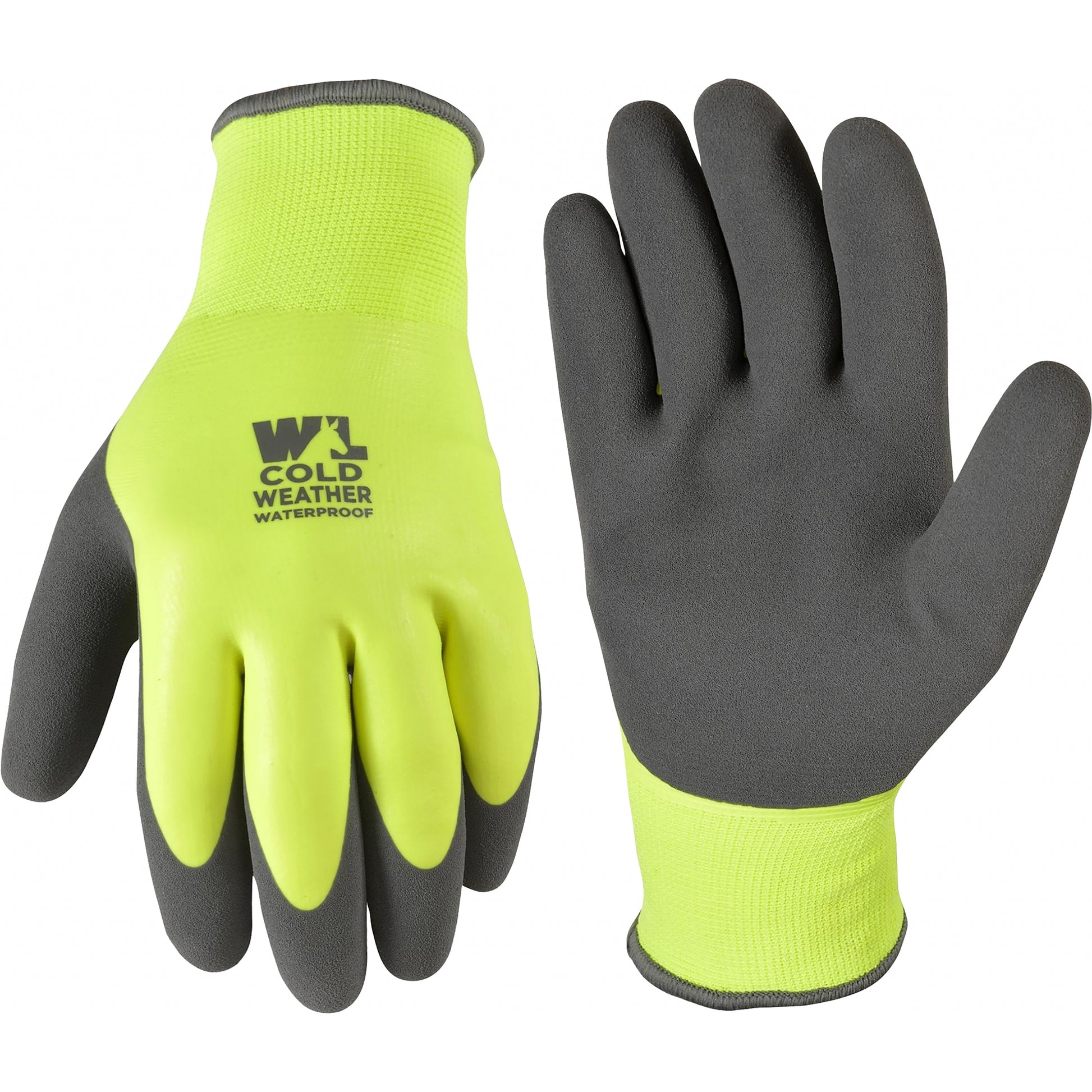 Wells Lamont Mens Double Coated Latex Grip Gloves