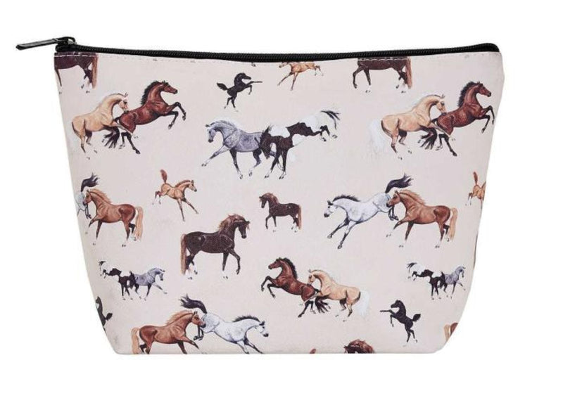 Horseplay Large Cosmetic Pouch