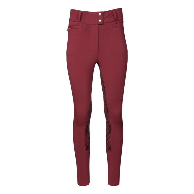 Dapplebay Ladies Holiday Plaid Compression Breeches