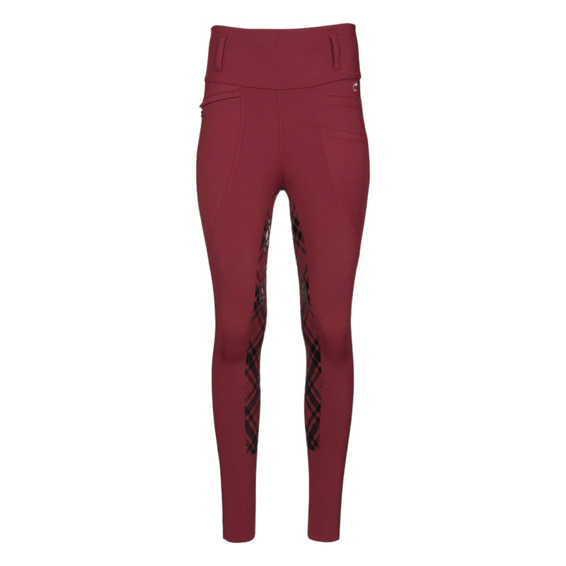Dapplebay Ladies Holiday Plaid Riding Tights