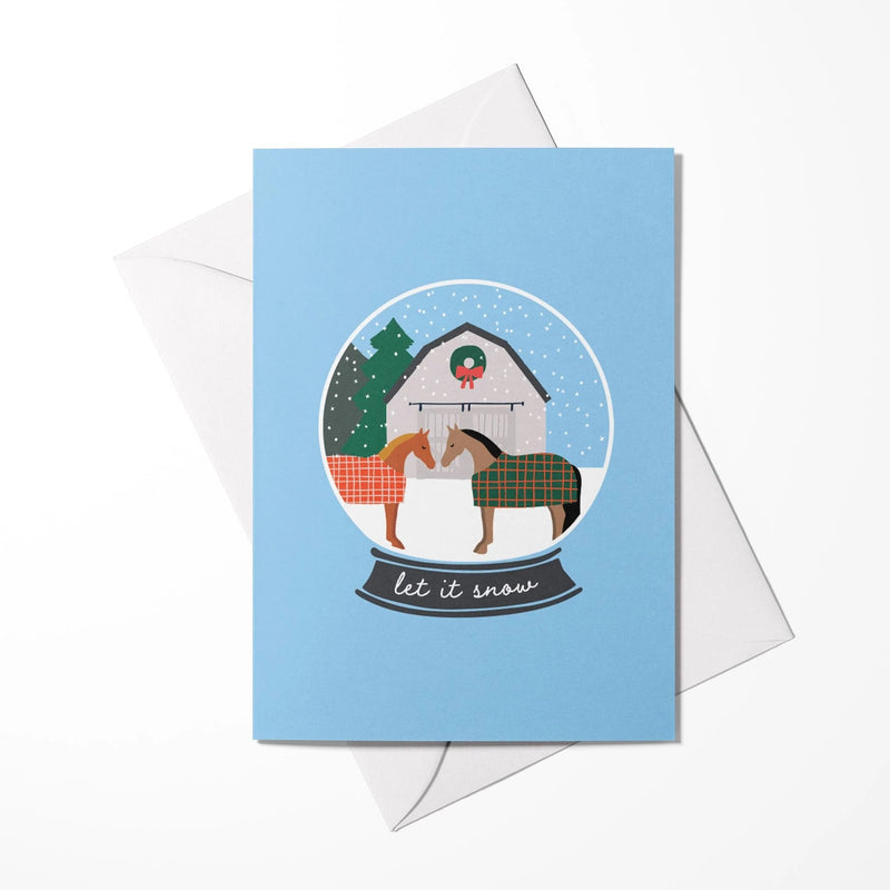 Dapplebay Let It Snow Card