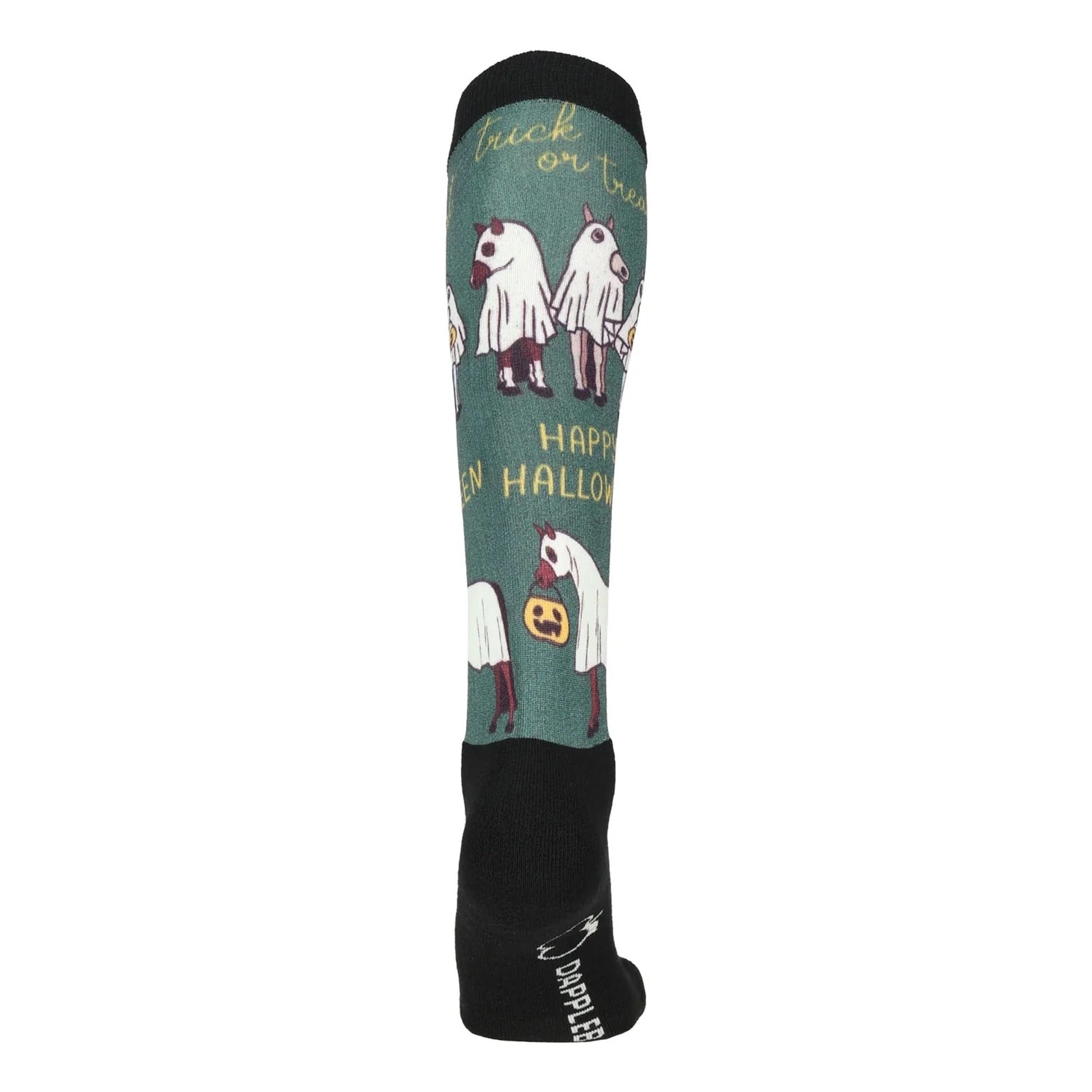Dapplebay Ladies Horse Ghosts Slick Boot Socks