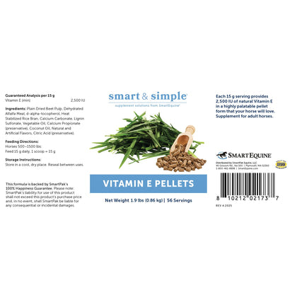 SmartEquine Smart and Simple Vitamin E Pellets