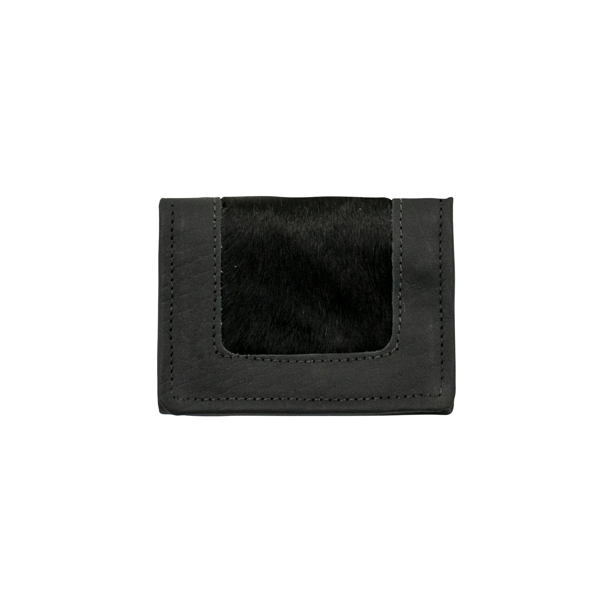 American West Hair-On Small Ladies Tri-Fold Wallet
