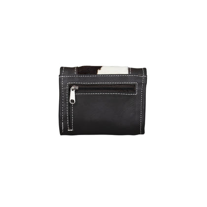 American West Hair-On Small Ladies Tri-Fold Wallet