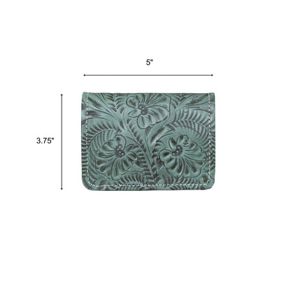 American West Ladies Small Tri-Fold Wallet