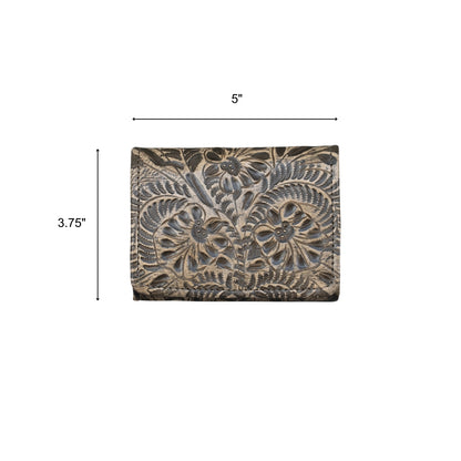 American West Ladies Small Tri-Fold Wallet