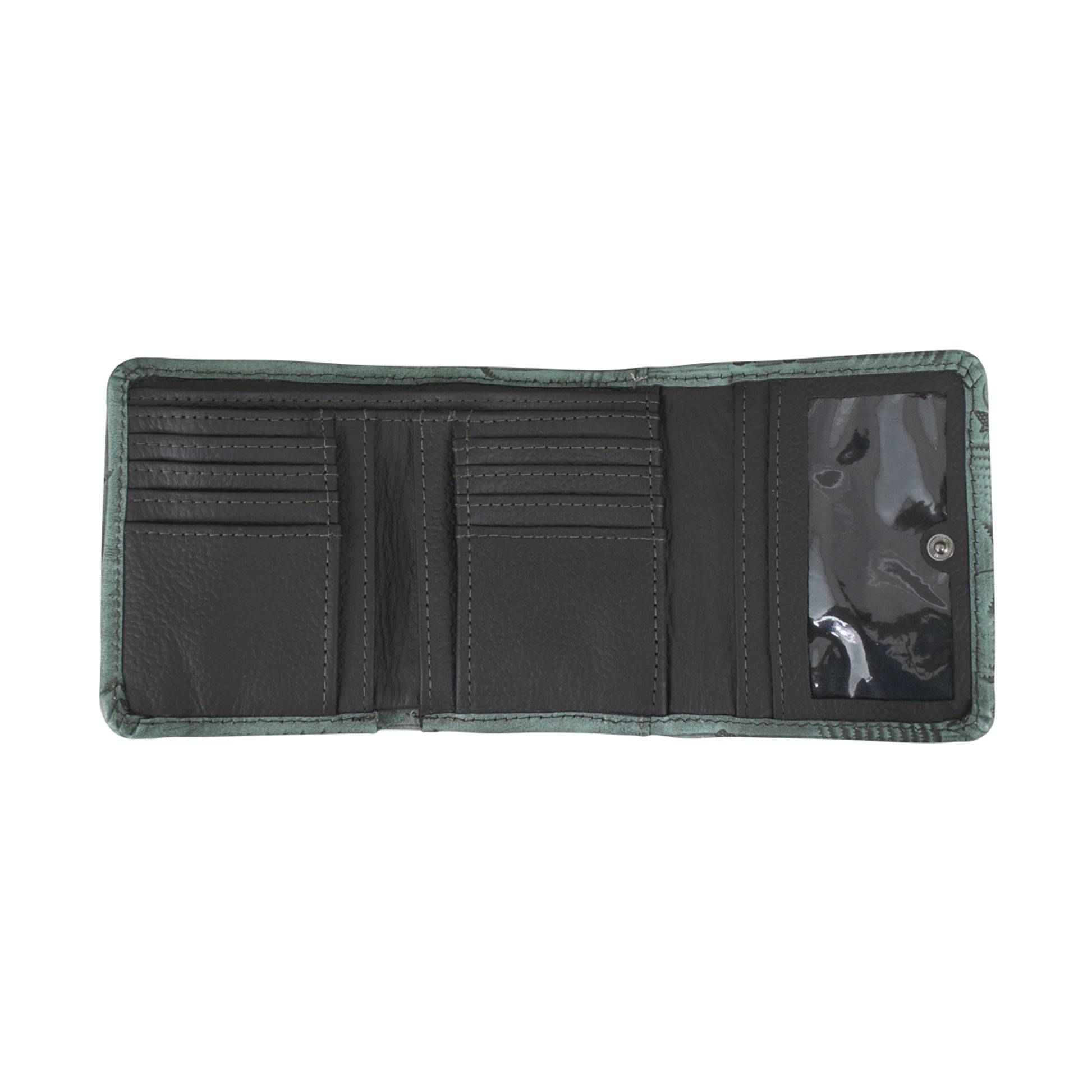American West Ladies Small Tri-Fold Wallet