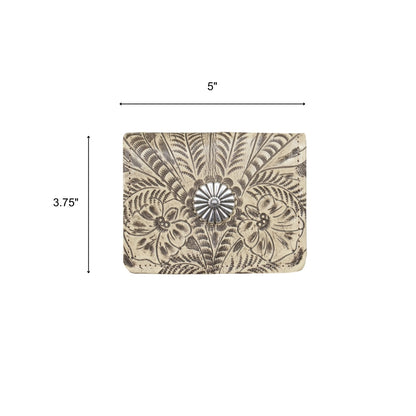 American West Ladies Small Tri-Fold Wallet
