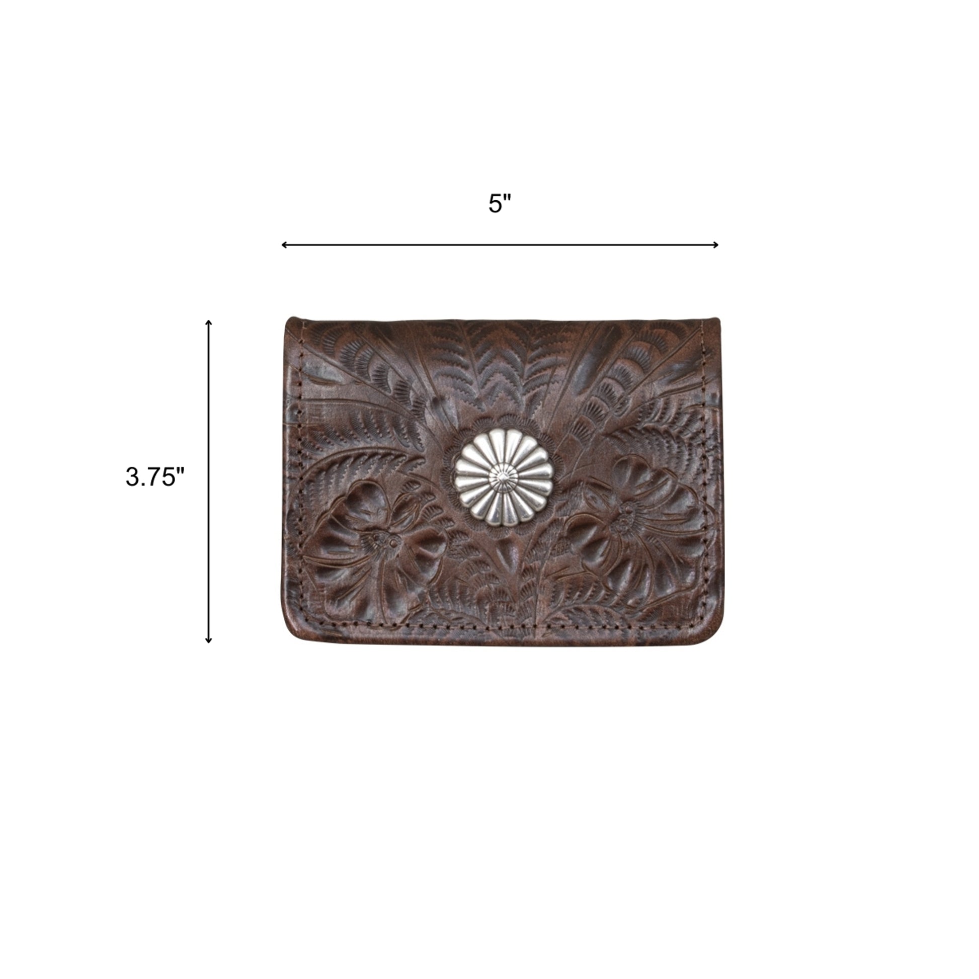 American West Ladies Small Tri-Fold Wallet