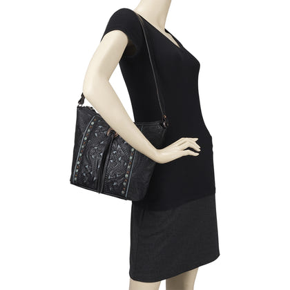 American West Hill Country Zip Top Bucket Tote