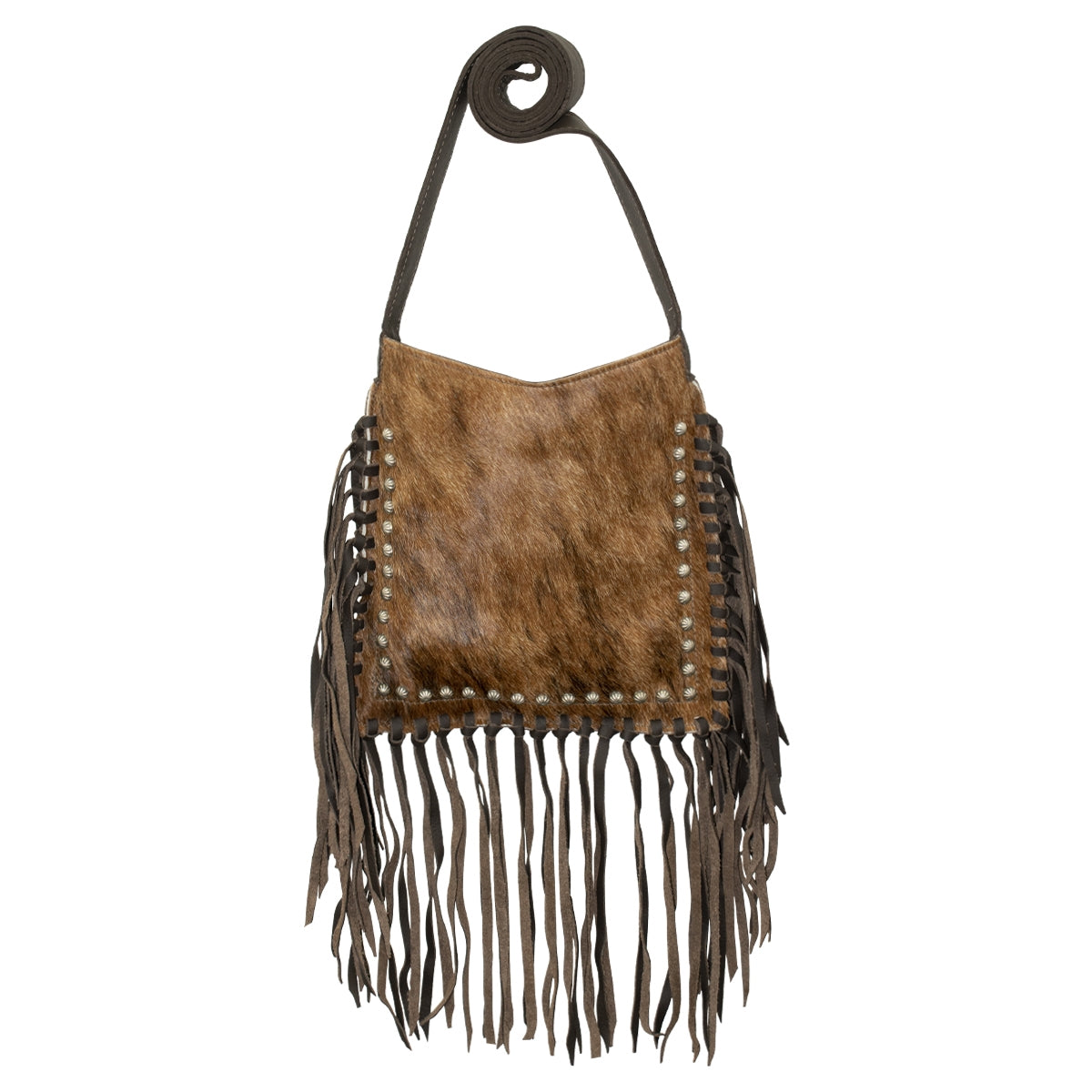 American West Fringed Cowgirl Crossbody with Fringe