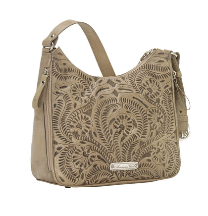 American West Annie's Secret Zip-Top Shoulder Bag with Conceal Carry Pocket
