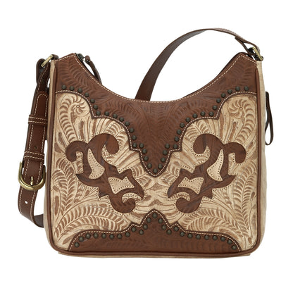 American West Annie's Secret Collection Shoulder Bag with Conceal Carry Pocket on Back