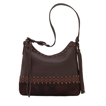 American West Wild Horses Zip Top Shoulder Bag