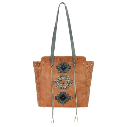 American West Navajo Soul Zip Top Tote
