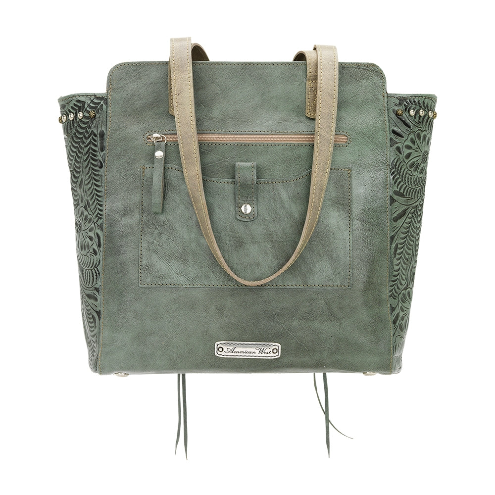 American West Navajo Soul Zip Top Tote