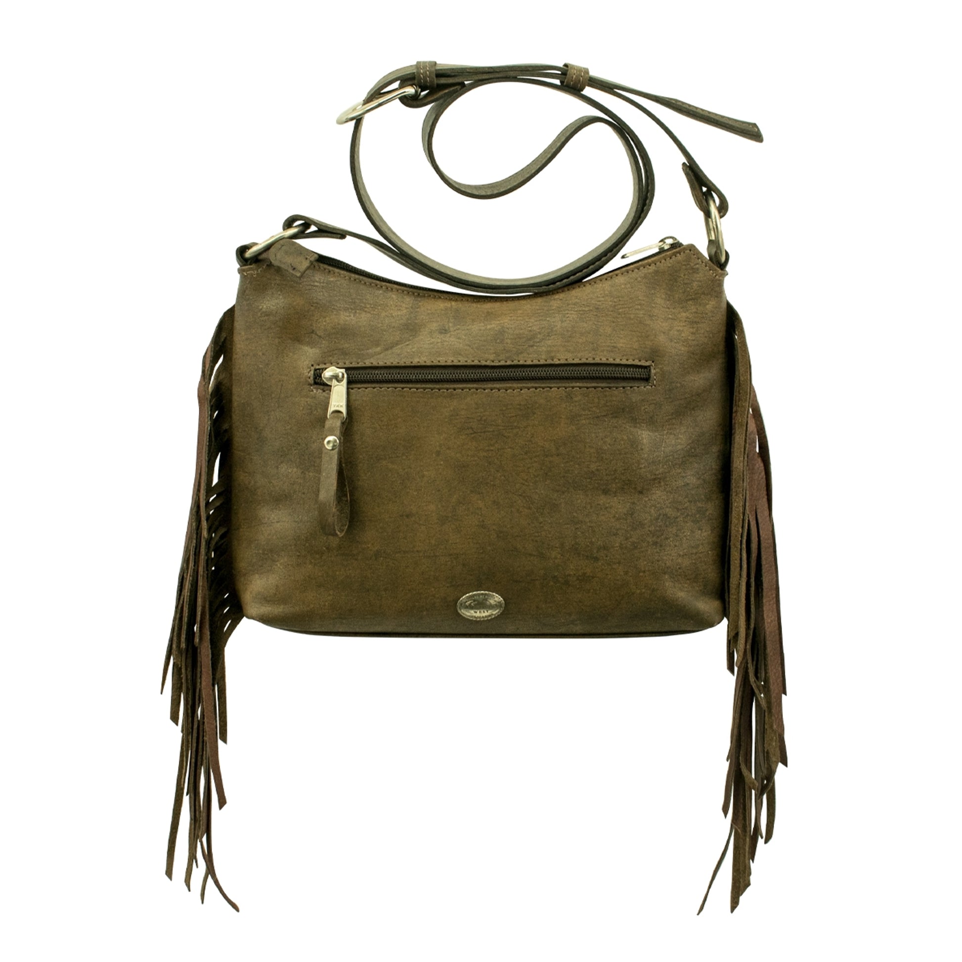 American West Freindship Arrows Zip Top Shoulder Bag