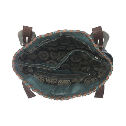 American West Lady Lace Half Moon Tote