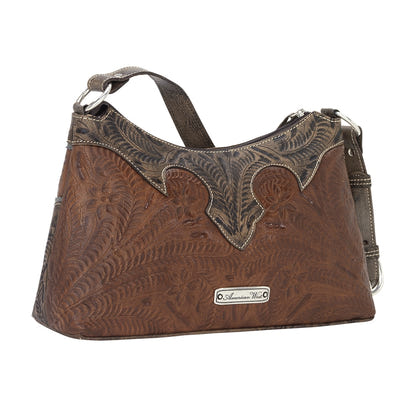 American West Desert Wildflower Zip Top Shoulder Bag