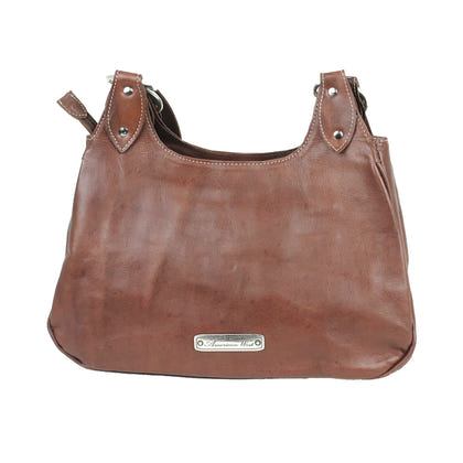 American West Lady Lace 3 Compartment Zip Top Scoop Tote