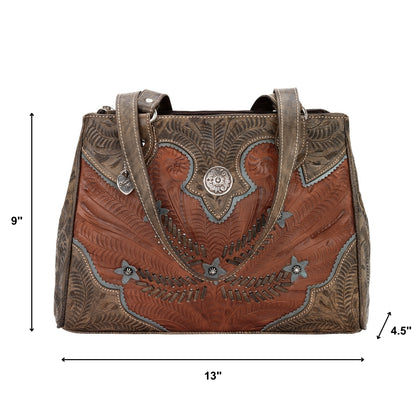 American West Desert Wildflower Multi-Compartment Organizer Tote
