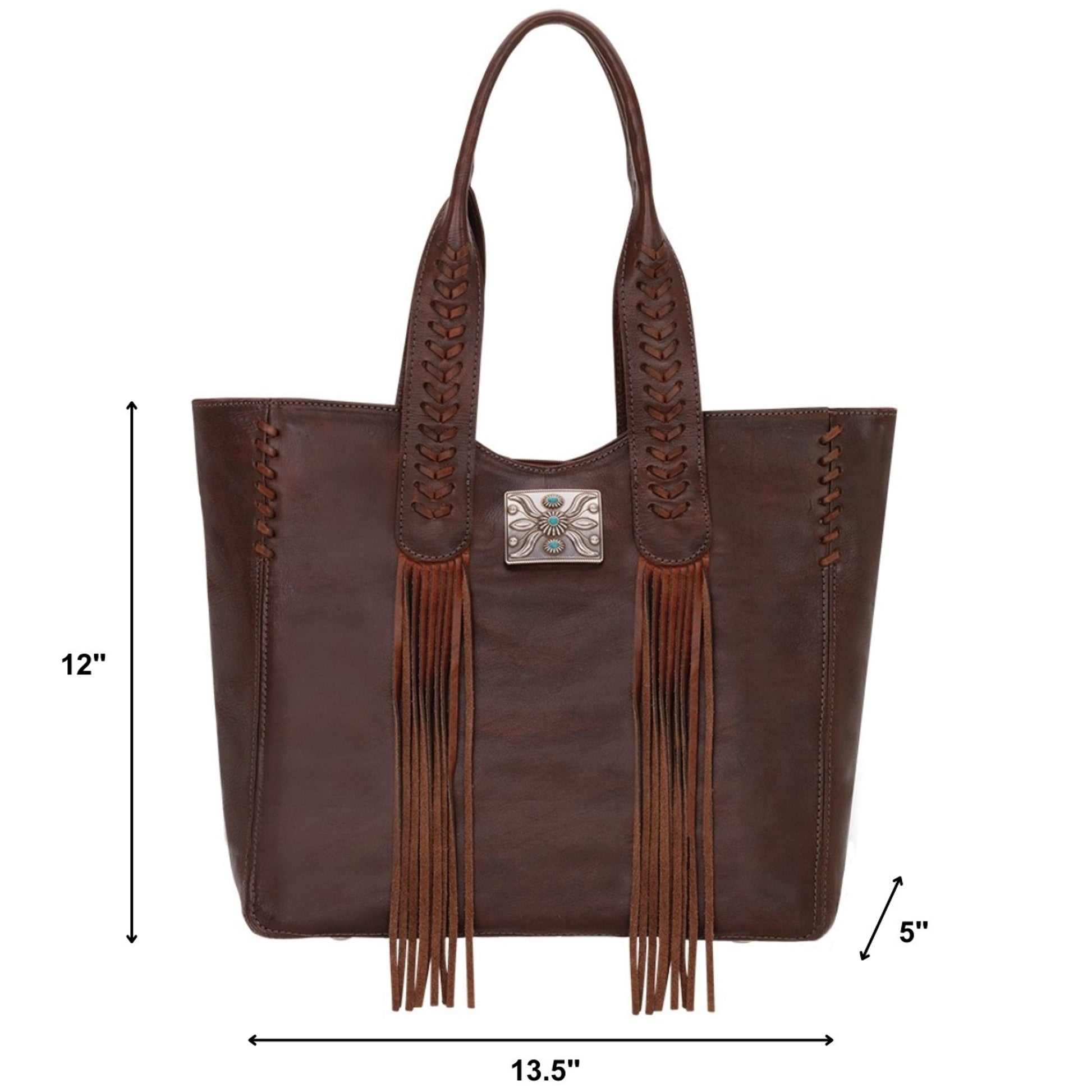 American West Mohave Canyon Large Zip Top Tote