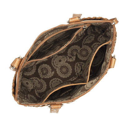 American West Harvest Moon Zip Top Bucket Tote