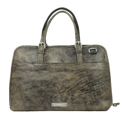 American West Cowtown Zip Around Smart Briefcase