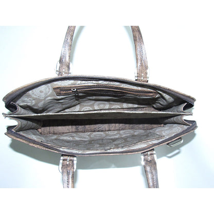 American West Cowtown Zip Around Smart Briefcase