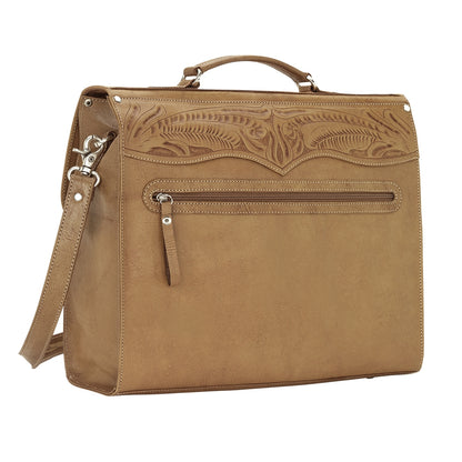 American West Classic Travel Multi-Compartment Briefcase