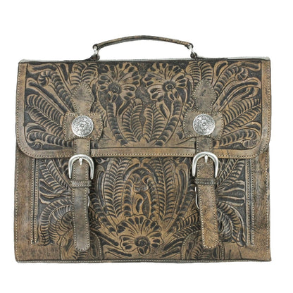 American West Classic Travel Multi-Compartment Briefcase