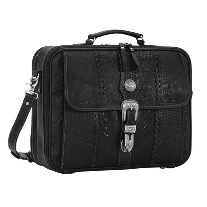 American West Classic Travel Laptop Briefcase