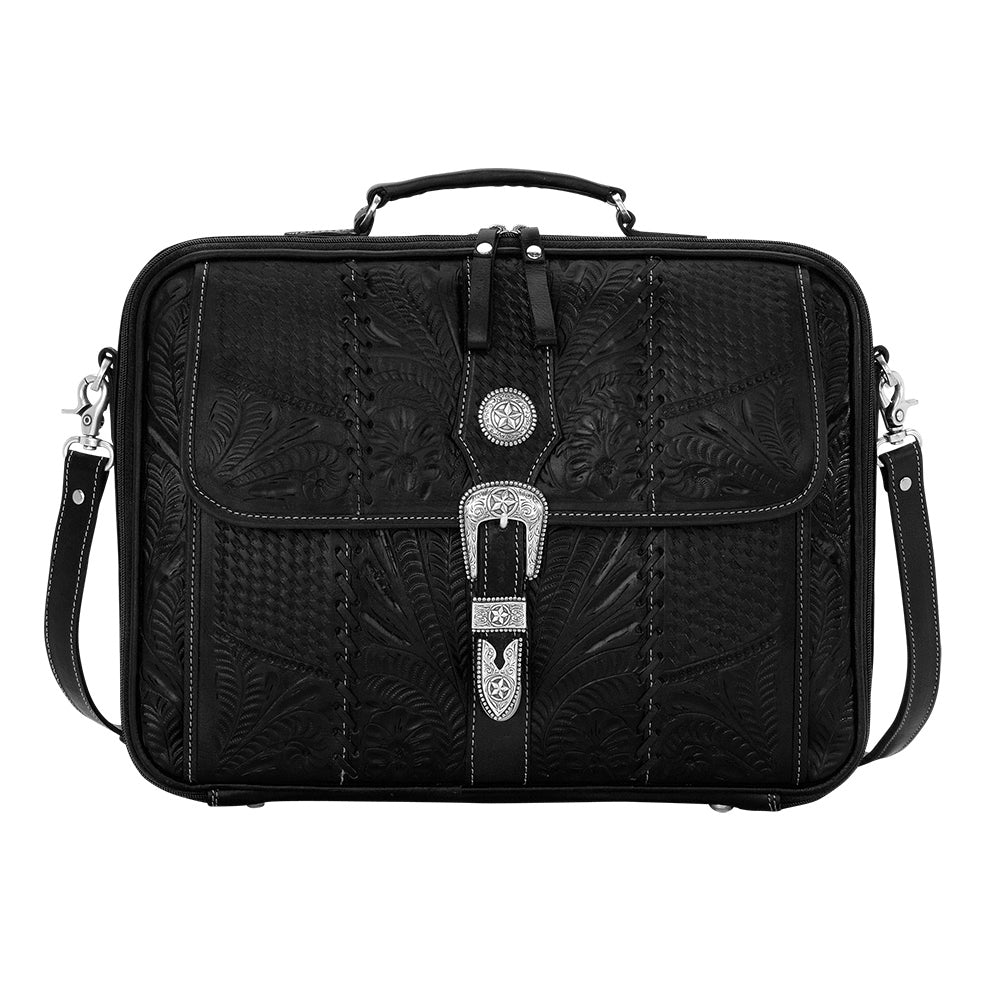 American West Classic Travel Laptop Briefcase