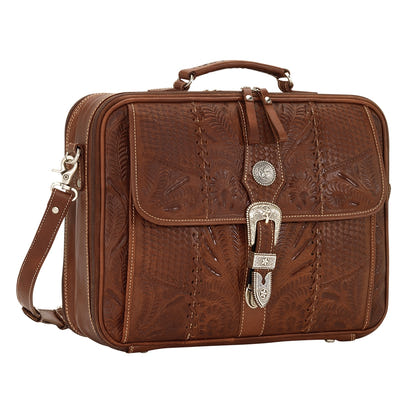 American West Classic Travel Laptop Briefcase