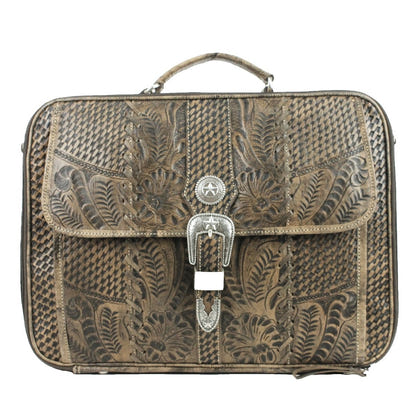 American West Classic Travel Laptop Briefcase