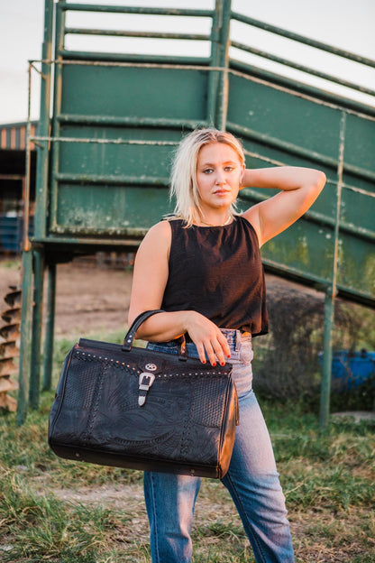 American West Classic Travel Zip Top Duffle Bag