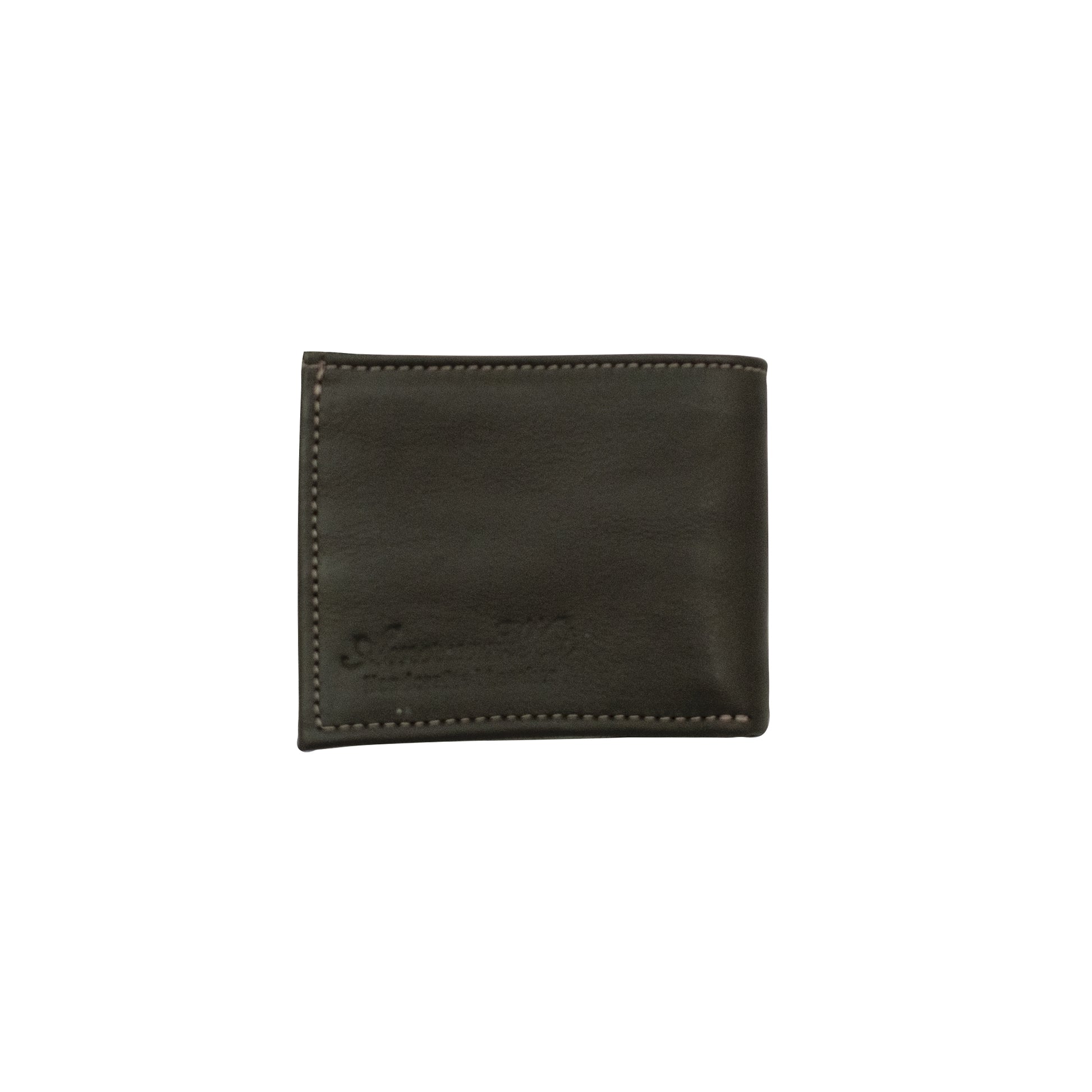 American West Mens Bi-Fold Wallet with Hair-On Hide