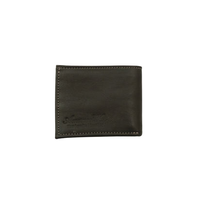 American West Mens Bi-Fold Wallet with Hair-On Hide