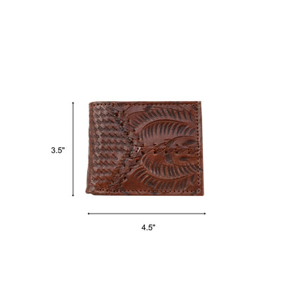 American West Mens Bi-Fold Wallet