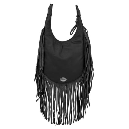 American West Fringed Cowgirl Crossbody with Fringe