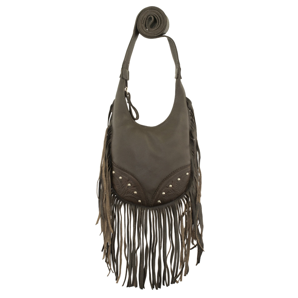 American West Fringed Cowgirl Crossbody with Fringe