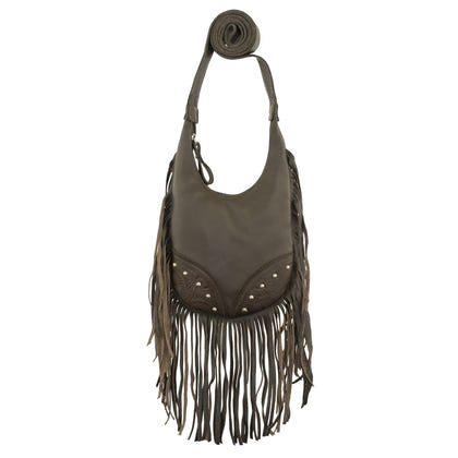 American West Fringed Cowgirl Crossbody with Fringe