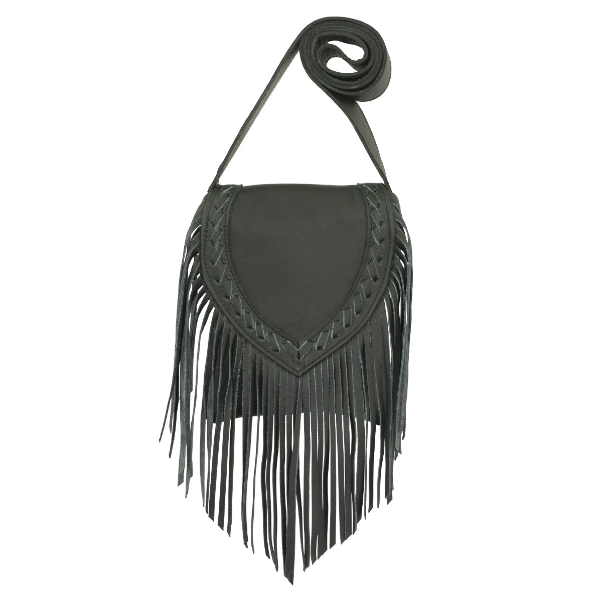 American West Fringed Cowgirl Crossbody with Fringe