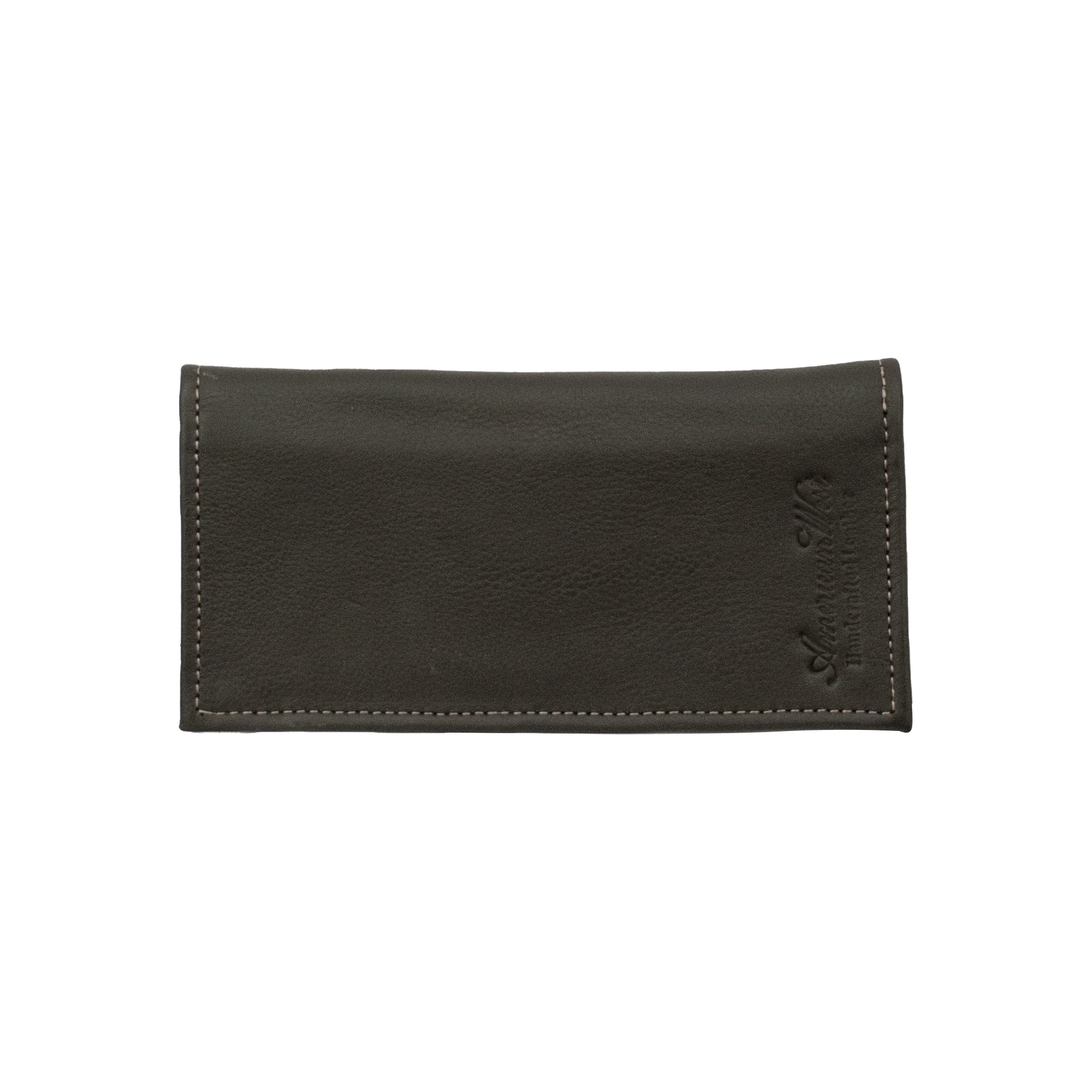 American West Mens Rodeo Wallet with Hair-On Hide
