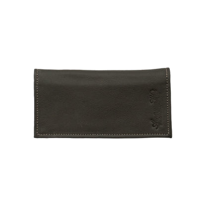 American West Mens Rodeo Wallet with Hair-On Hide
