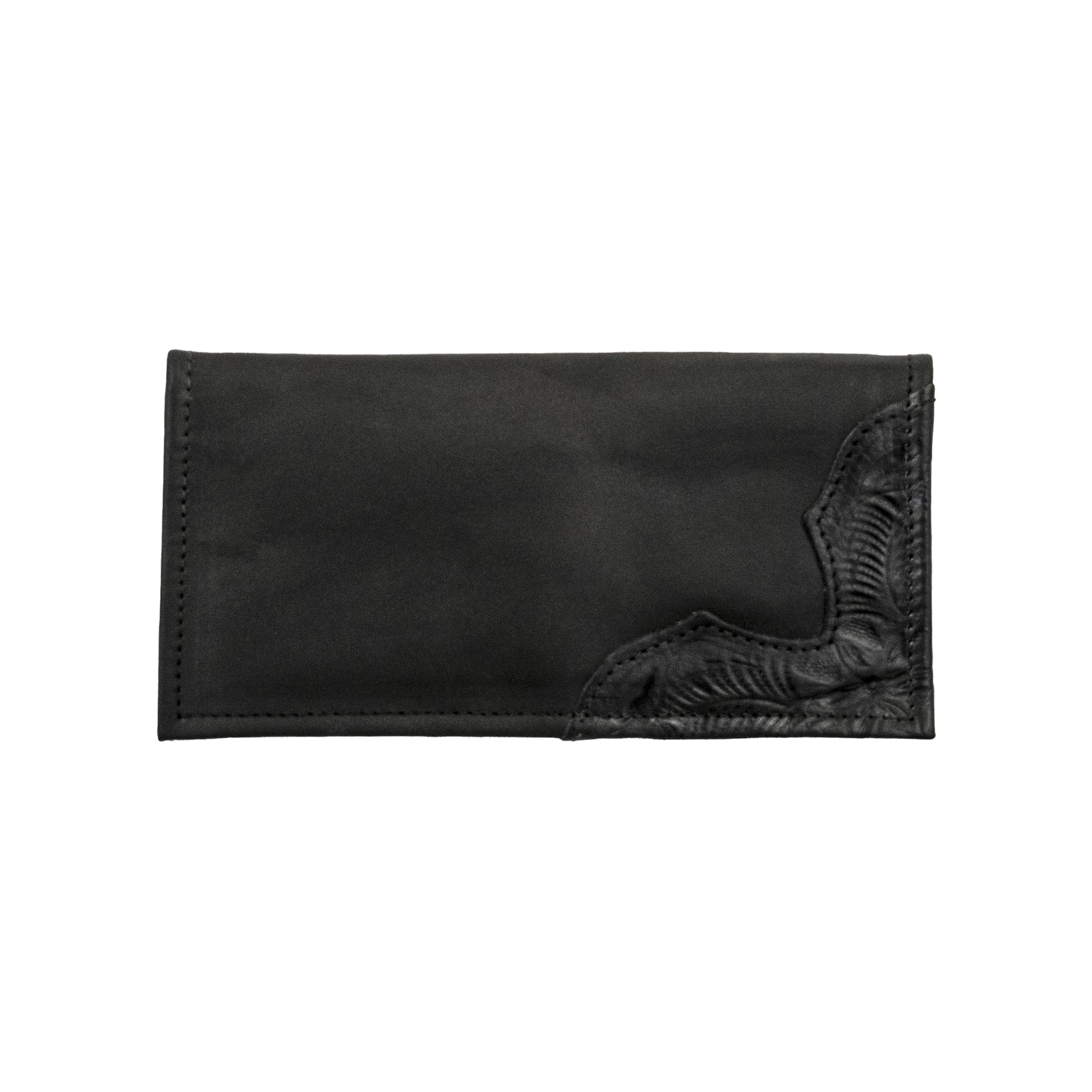 American West Waxed Leather Mens Rodeo Wallet