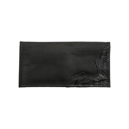 American West Waxed Leather Mens Rodeo Wallet
