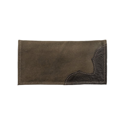 American West Waxed Leather Mens Rodeo Wallet