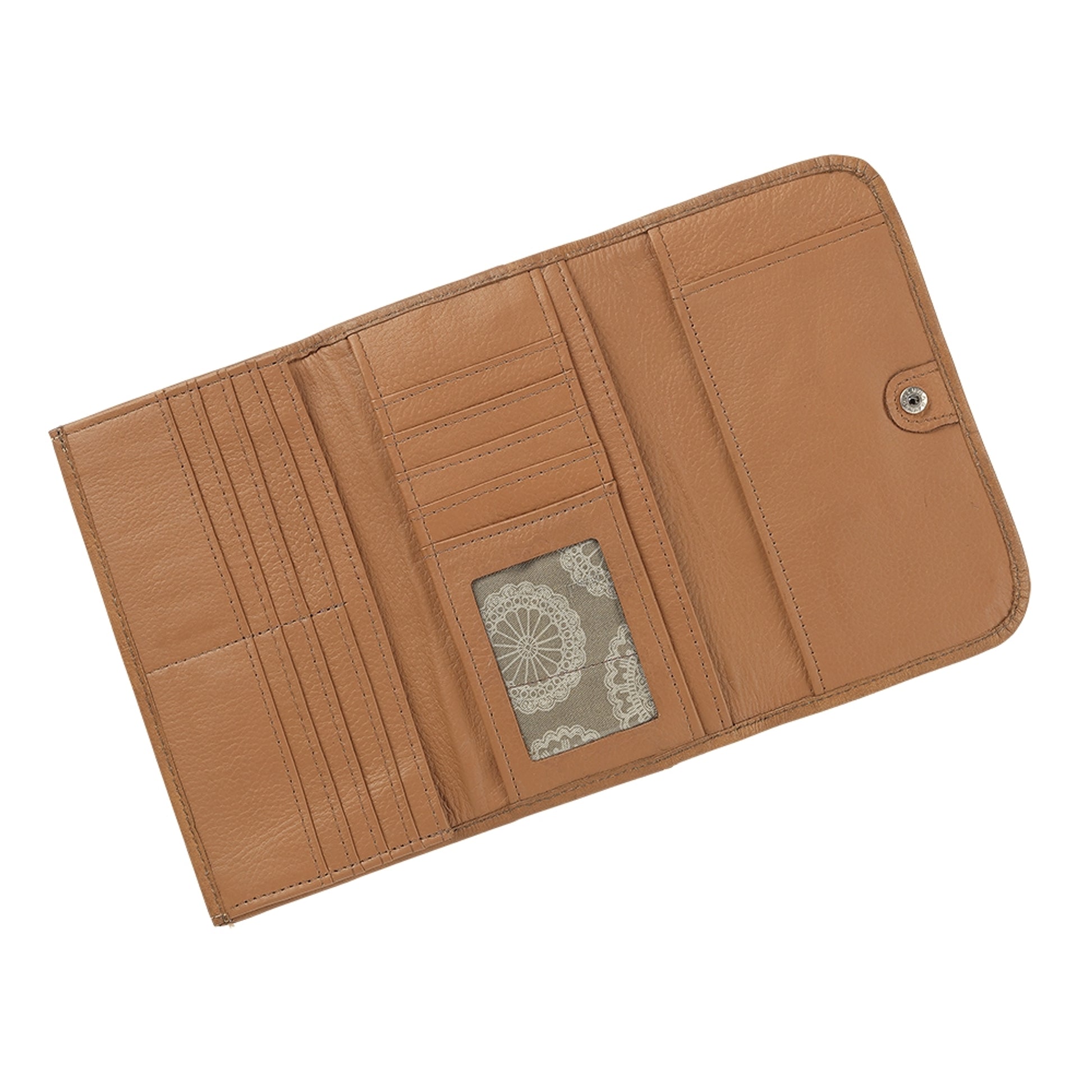American West Tribal Weave Ladies Tri-Fold Wallet